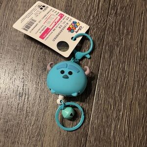 Disney Tsum Tsum Sulley Blue Keychain NWT